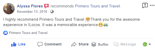 Ilocos Tour Package - Primero Tours and Travel - Ilocos Reviews