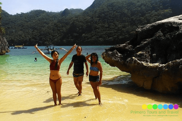 Caramoan Tour package - Primero Tours and Travel - Group shots - Group Photos Gina and Friends