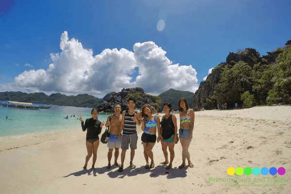 Caramoan Tour package - Primero Tours and Travel - Group shots - Group Photos Karens Group