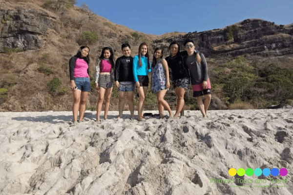 Anawangin Cove Tour Package Primero Tours and Travel Group Shots Group Photos Meanns Group