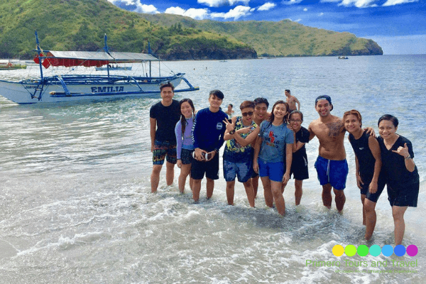 Anawangin Cove Tour Package Primero Tours and Travel Group Shots Group Photos Rykas Group