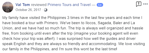 2D1N and 3D2N Baler Tour Packages Public/Private Tour Joiners/Exclusive Groups from P1,449 Primero Tours and Travel - Review